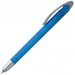 Długopis plastikowy, kolor niebieski 1845704