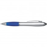 Długopis z końcówką do ekranów dotykowych., kolor niebieski 1862304