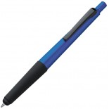Długopis wykonany z tworzywa sztucznego z funkcją rysika do ekranów dotykowych, kolor niebieski 1888204