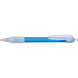 Długopis plastikowy z dużym klipem, kolor niebieski 1888604