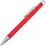 Długopis z uchwytem do mocowania, kolor czerwony 1895905