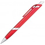 Długopis wykonany z matowego plastiku, kolor czerwony 1896905