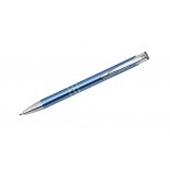 Długopis KALIPSO błękitny, materiał metal, kolor błękitny 19061-08