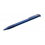 Długopis MILANO niebieski, materiał tworzywo, guma, kolor niebieski 19103-03