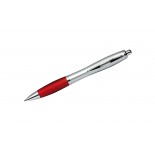 Długopis NASH II czerwony , materiał tworzywo, kolor czerwony 19224-04