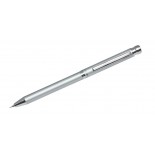 Długopis DOUBLE z ołówkiem srebrny, materiał metal, kolor srebrny 19325-00