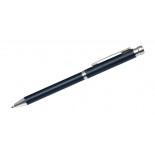 Długopis DOUBLE z ołówkiem granatowy, materiał metal, kolor granatowy 19325-06