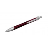 Długopis BESTA czerwony, materiał metal, tworzywo, kolor czerwony 19528-04