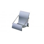 Aluminiowy stojak na telefon komórkowy, kolor srebrny