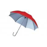 23'' parasol aluminiowy, kolor czerwony, srebrny