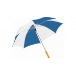 23''automatyczny parasol, kolor szafir, bialy