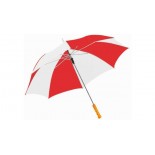 23''automatyczny parasol, kolor czerwony, bialy