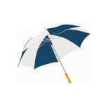 23''automatyczny parasol, kolor granatowy, bialy