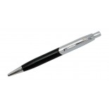 Długopis MODEST II czarny, materiał metal, tworzywo, kolor czarny 19550-02