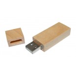 Prostokatne USB drewniane, kolor 
  , rozmiar 1GB