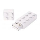 USB Brick stick white 1GB, kolor 
  , rozmiar 1GB