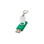 Rotate w/keychain green 1GB, kolor 
  , rozmiar 1GB