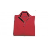 Sweter rozpinany, kolor czerwony, czarny, rozmiar XL