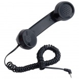 Słuchawka telefoniczna w stylu retro, kolor czarny 2871703