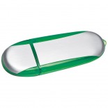 Pendrive z plastiku i aluminium, kolor zielony 2872409 16GB