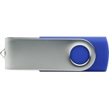 Pendrive z metalu i plastiku 16GB, kolor niebieski 2872604