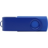 Pendrive z metalu i plastiku 8GB, kolor pełny kolor niebieski 28726P04