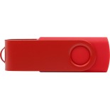 Pendrive z metalu i plastiku 4GB, kolor pełny kolor czerwony 28726P05
