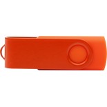 Pendrive z metalu i plastiku 2GB, kolor pełny kolor pomarańczowy 28726P10