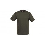 T-shirt Super Club, kolor zieleń wojskowa, rozmiar M
