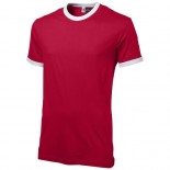 T-shirt kontrastowy Adelaide Czerwony,bialy 31002251