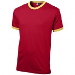 T-shirt kontrastowy Adelaide Czerwony,Zólty 31002261