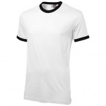 T-shirt kontrastowy Adelaide bialy,czarny 31002991