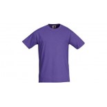 T-shirt Heavy Super Club, kolor fioletowy, rozmiar XXXX Large