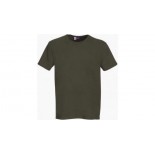 T-shirt Heavy Super Club, kolor zieleń wojskowa, rozmiar XX Large