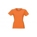 T-shirt Heavy Super Club damski, kolor pomaranczowy, rozmiar S
