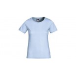 T-shirt Heavy Super Club damski, kolor jasnoniebieski, rozmiar S