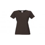 T-shirt Heavy Super Club damski, kolor brazowy, rozmiar S