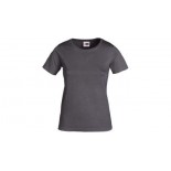 T-shirt Heavy Super Club damski, kolor ciemno-szary, rozmiar S