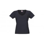 T-shirt Heavy Super Club damski V-neck, kolor granatowy, rozmiar S