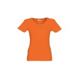 T-shirt Hawaii damski, kolor pomaranczowy, rozmiar L