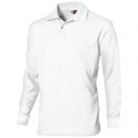 Polo L/S Seattle bialy 31104012