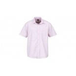Koszula z krotkimi rekawami Washington, kolor rózowy, rozmiar XL
