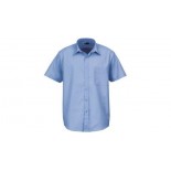 Koszula z krotkimi rekawami Washington, kolor jasnoniebieski, rozmiar XXL