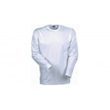 T-shirt długi rękaw Portland, kolor bialy, rozmiar Medium