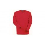 T-shirt długi rękaw Portland, kolor czerwony, rozmiar X Large