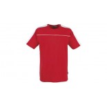 T-shirt Stripe, kolor czerwony, bialy, rozmiar Medium