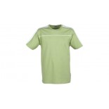 T-shirt Stripe, kolor trawiasty, bialy, rozmiar XL