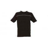 T-shirt Stripe, kolor czarny, bialy, rozmiar Small