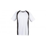 T-shirt Cool Fit, kolor bialy, granatowy, rozmiar S