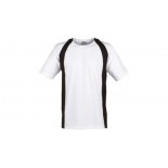 T-shirt Cool Fit, kolor bialy, czarny, rozmiar M